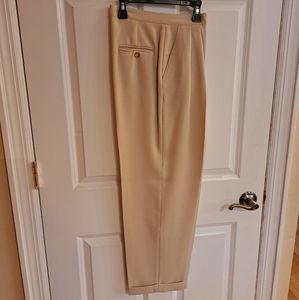 Jones New York Womens Size 6P Cream Color Dress Pants